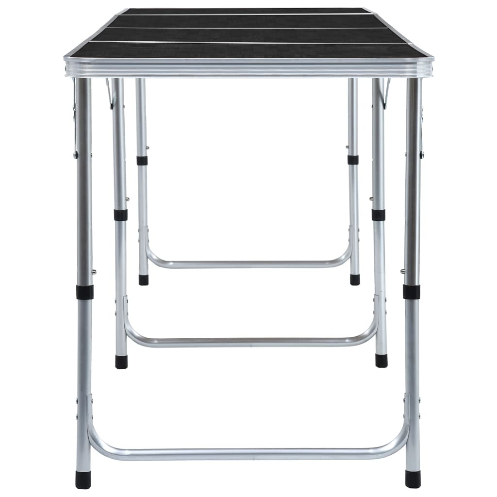 Foldable Camping Table Grey Aluminium 240x60 cm 17 Foldable Camping Table Grey Aluminium 240x60 cm